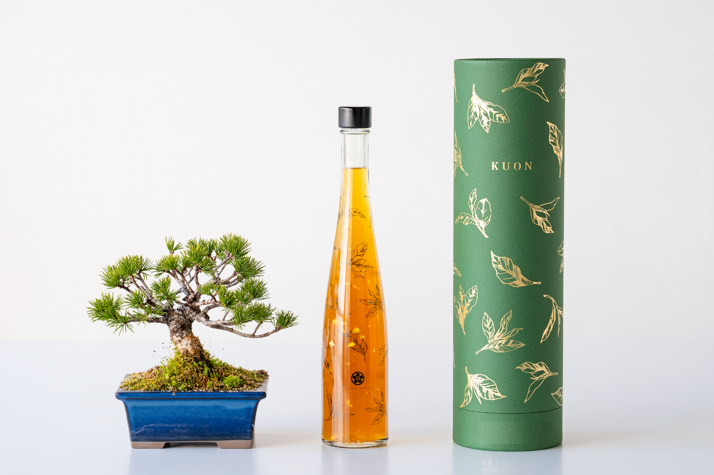 GINZA TOKYO -久遠- 静岡牧之原茶 金箔入り 375ml - GINZA TOKYO
