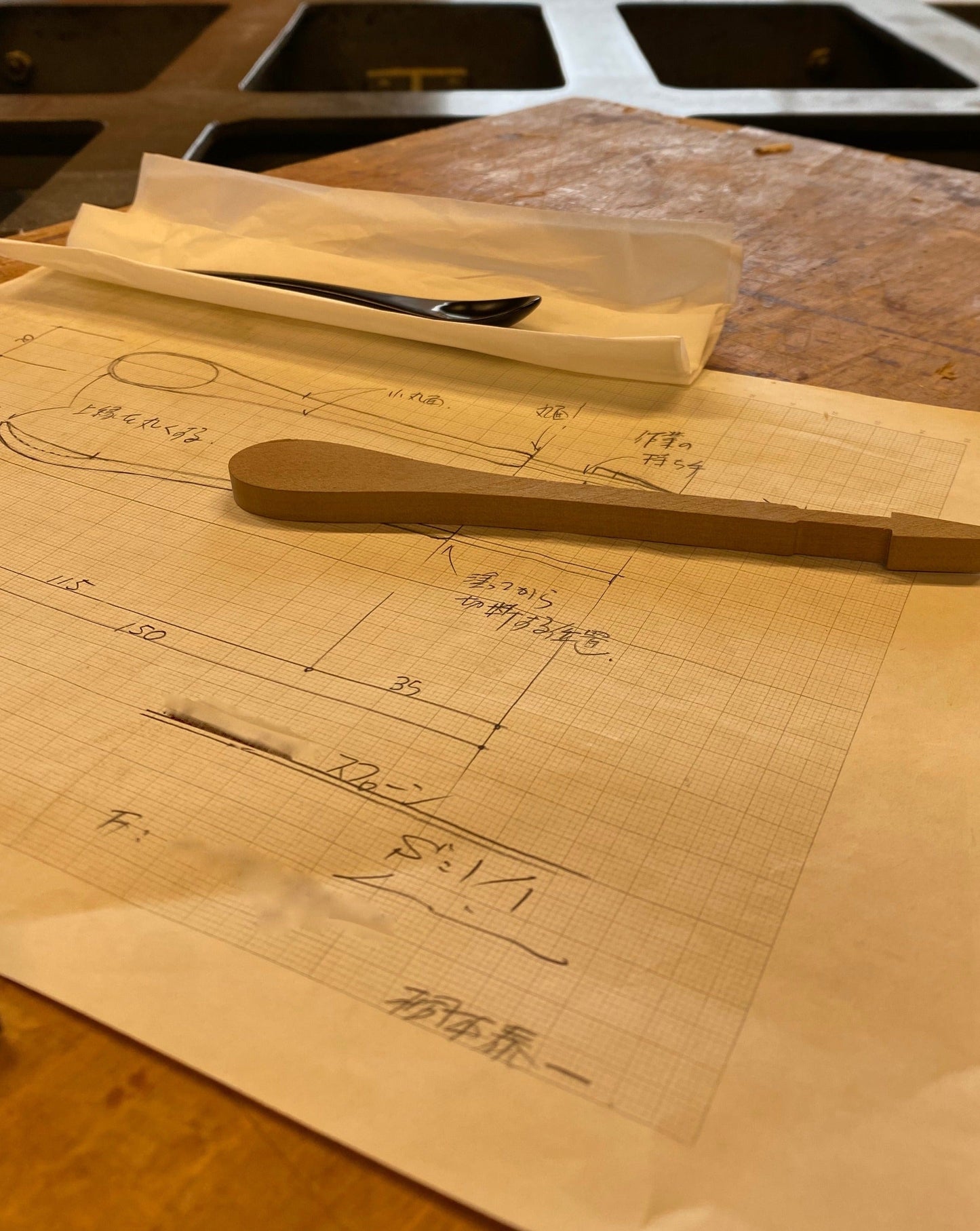 輪島塗 特製キャビアスプーン - GINZA TOKYO